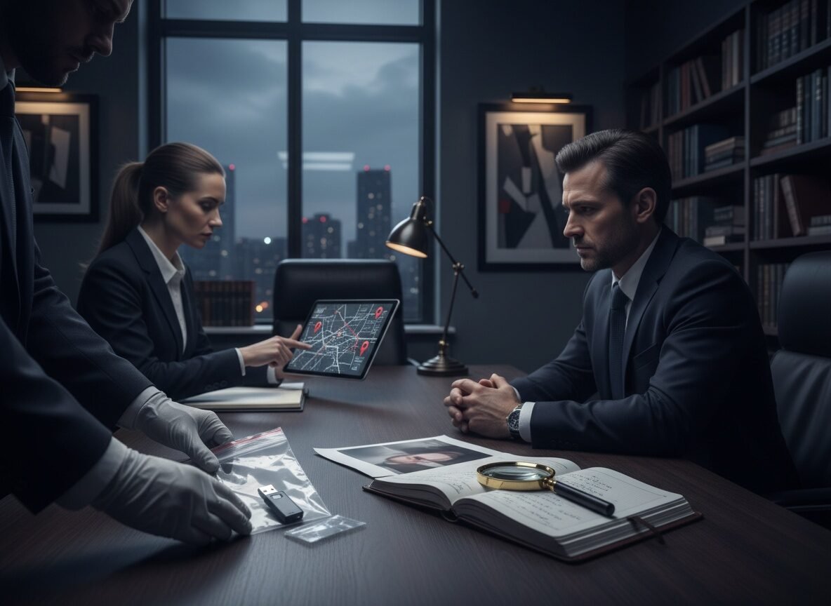 studio legale prove investigatore illustration 1